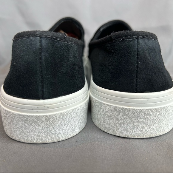 Karl Lagerfeld Black Slip-On Sneakers with Embellishments - Picture 4 of 7